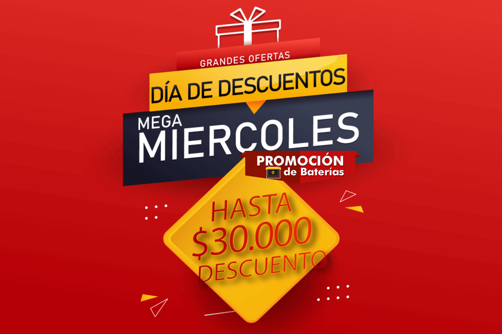 miercoles promocion de baterias
